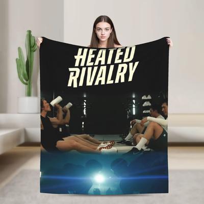Heated Rivalry Blanket Shane Hollander Super Warm Fluffy Plush Bedding Throws For Child Couch Bed Flannel Bedspread Bed Cover