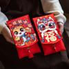Chinese New Year 2025 Red Pocket Spring Festival Lucky Red Pockets Fabric Red Envelop  New Year