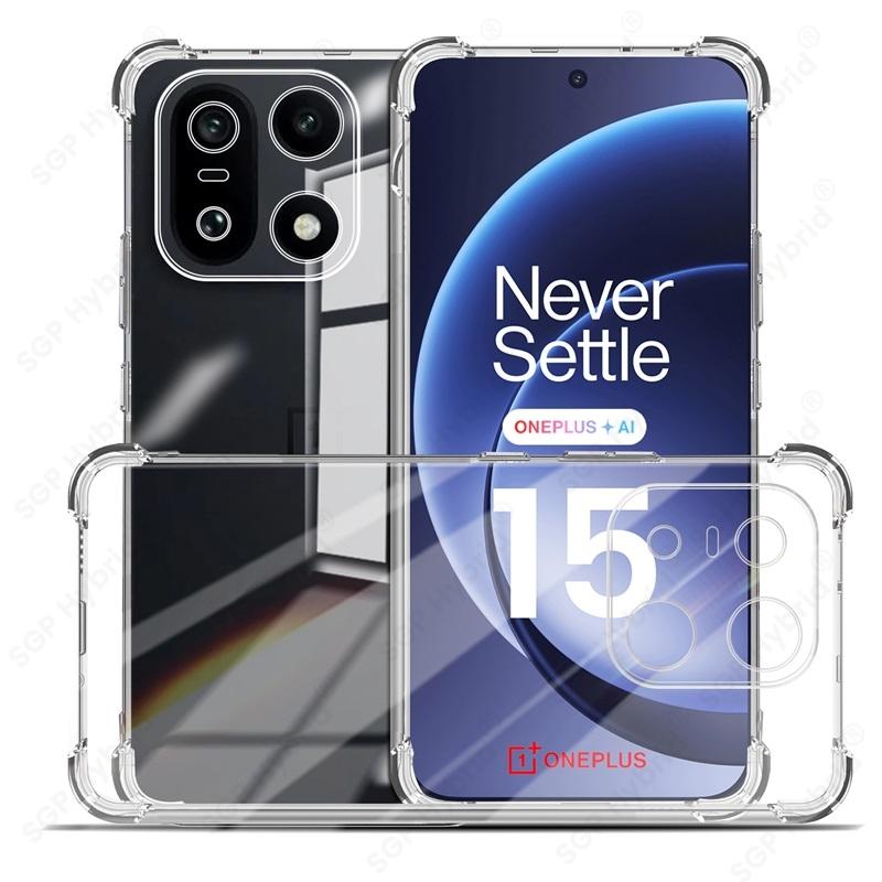 

One Plus 15 Case Clear Crystal Soft Silicone Back Cover For OnePlus 15 OnePlus15 5G 2025 CPH2745,CPH2747 6.78 Coque Fundas 1+15 TPU&For OnePlus 15 5G прозорий