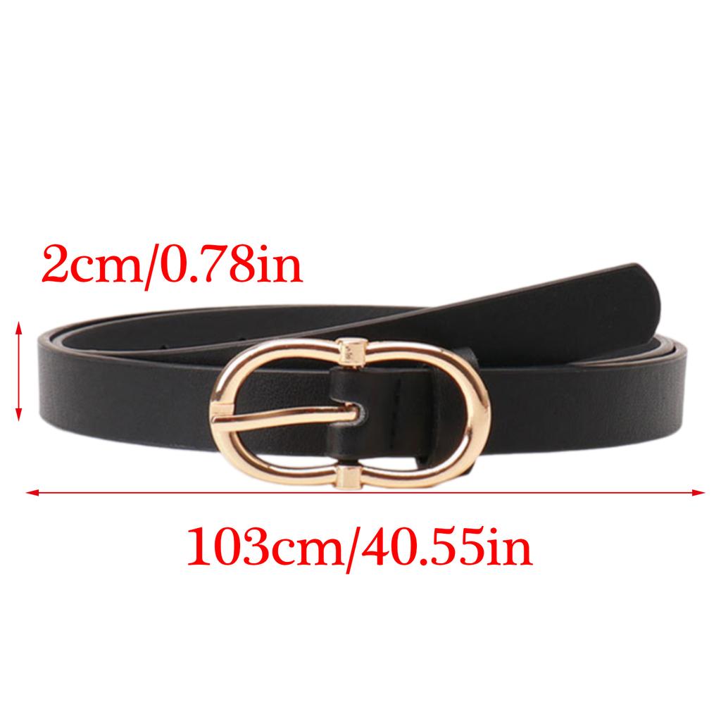 Women's Waist Belt Fashion PU Leather Belt Decorative Waistband Trendy Waist Accessory for Jeans Trousers Dresses