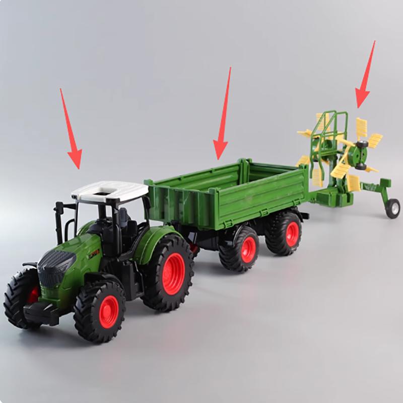 Traktor Transporter Rasenmäher Maschine Modell Erwachsenen Geschenk Hobby & Spielzeug statisch fertiggestellte Ornamente Sammlerstücke