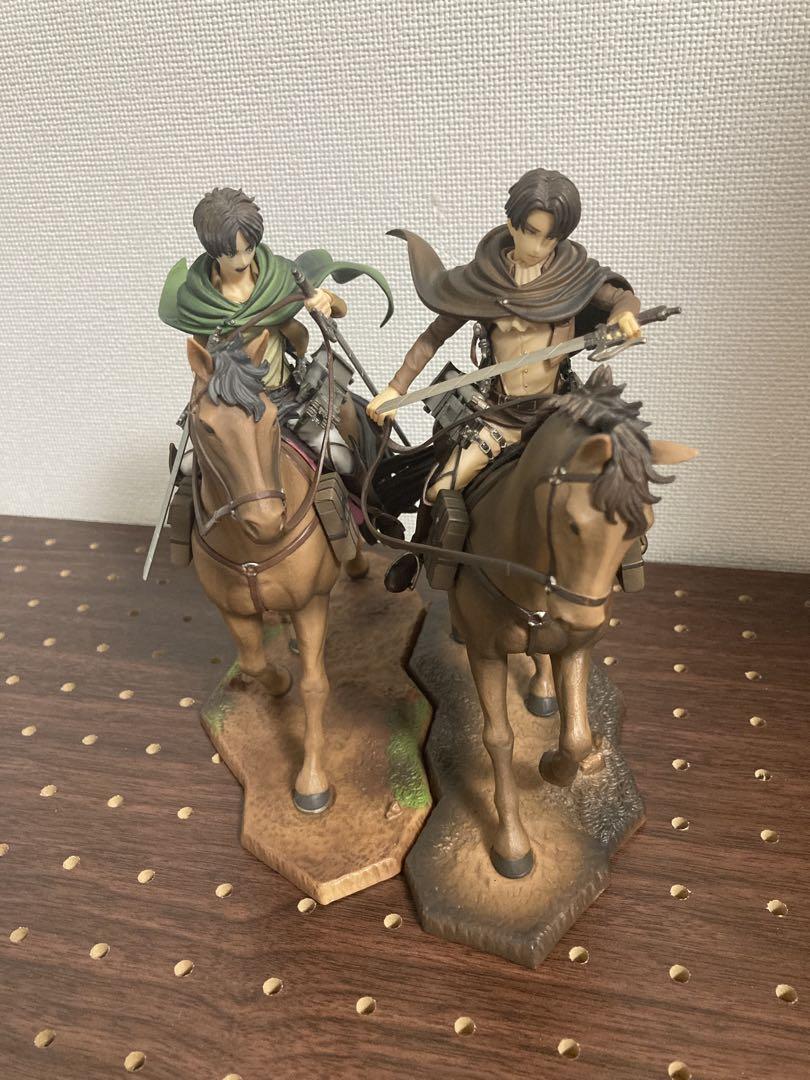 

[USED] Attack on Titan Figures Ichiban Kuji A Prize Eren Last One Prize Levi