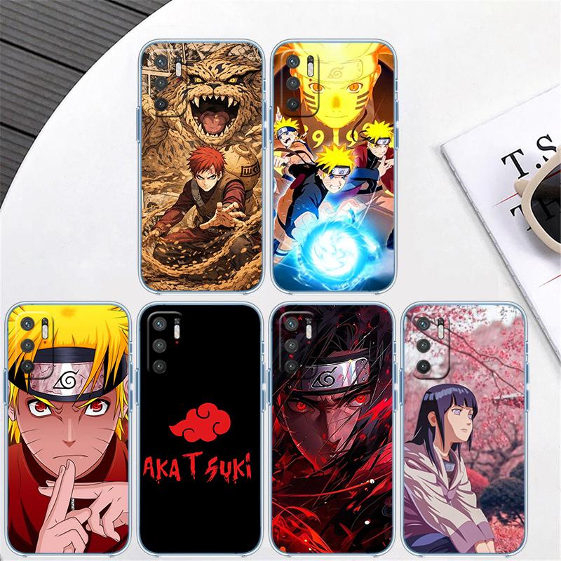 Naruto Anime Transparent Phone Case for Samsung Galaxy A04 A04S A14 A23 A34 A54 M23 M33 M52 M53
