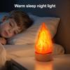 3D Fake Flame Lamp 3 Modes Adjustable USB Rechargeable Simulated Campfire Light Home Indoor Outdoor Tent Decorative LED Night Light
