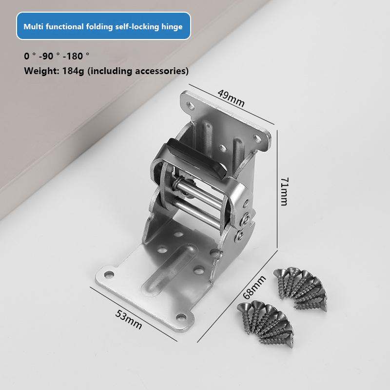 

Петля самоблокирующаяся складная 180 градусов 90 градусов ножка стола журнальный столик обеденный стол соединительная ножная петля серебряный