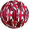 Pallone da Calcio da Partita Misura 5 Tema AC Milan Pallone da Calcio Professionale da Esterno Morbido al Tocco Pallone da Allenamento
