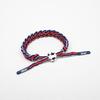 Fußball-Armbänder, verstellbares Charm-Armband, Teamspieler-Freundschaftskordel-Armbänder, Fußball-Fan-Armband für Mädchen und Jungen, Sport-Party-Geschenke