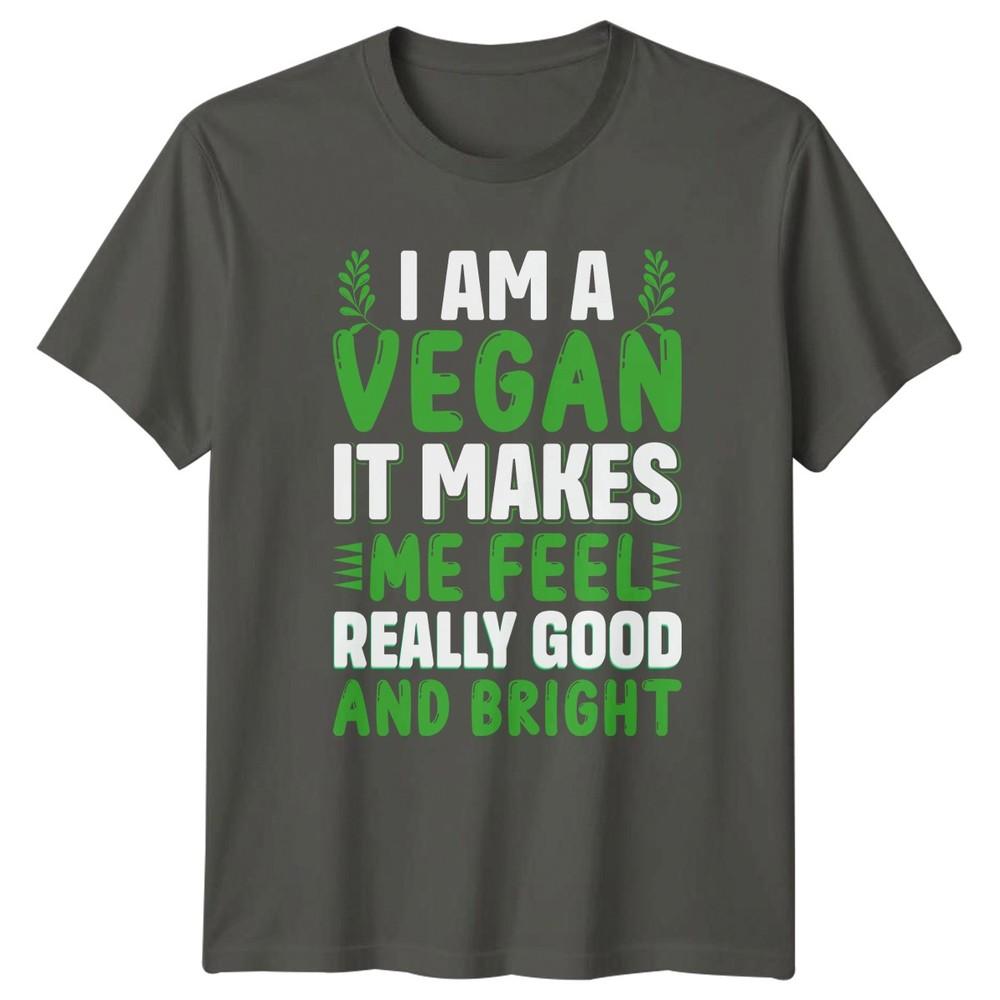 I Am A Vegan It Makes TShirt Plant Based Diet Lifestyle S