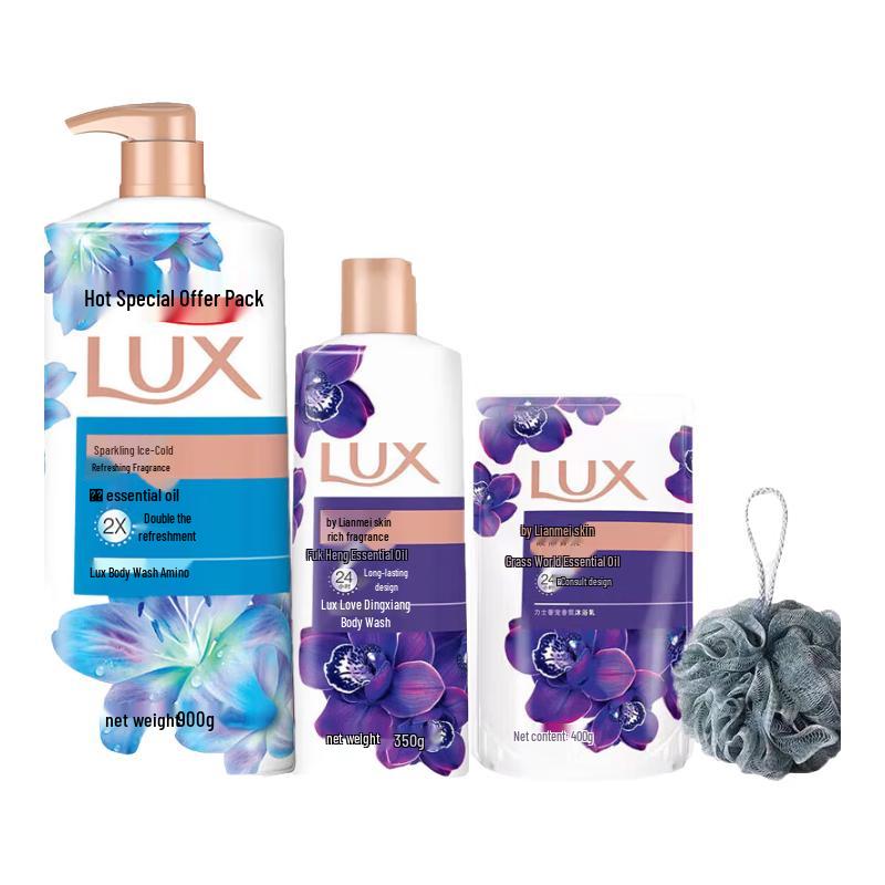 

LUX Shower Gel Bundle: Shimmering Ice Cool & Enchanting Lotus
