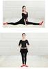 Tanz- & Fitness-Yoga-Kleidung für Mädchen - Gymnastik-Outfit für Kind & Eltern - Frühling bis Herbst