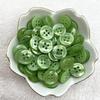 50Pcs 12Mm Color Resin Cat Eye Button Pearllight Bowl Shape Four Eye Button Wedding Decoration Sewing Accessories