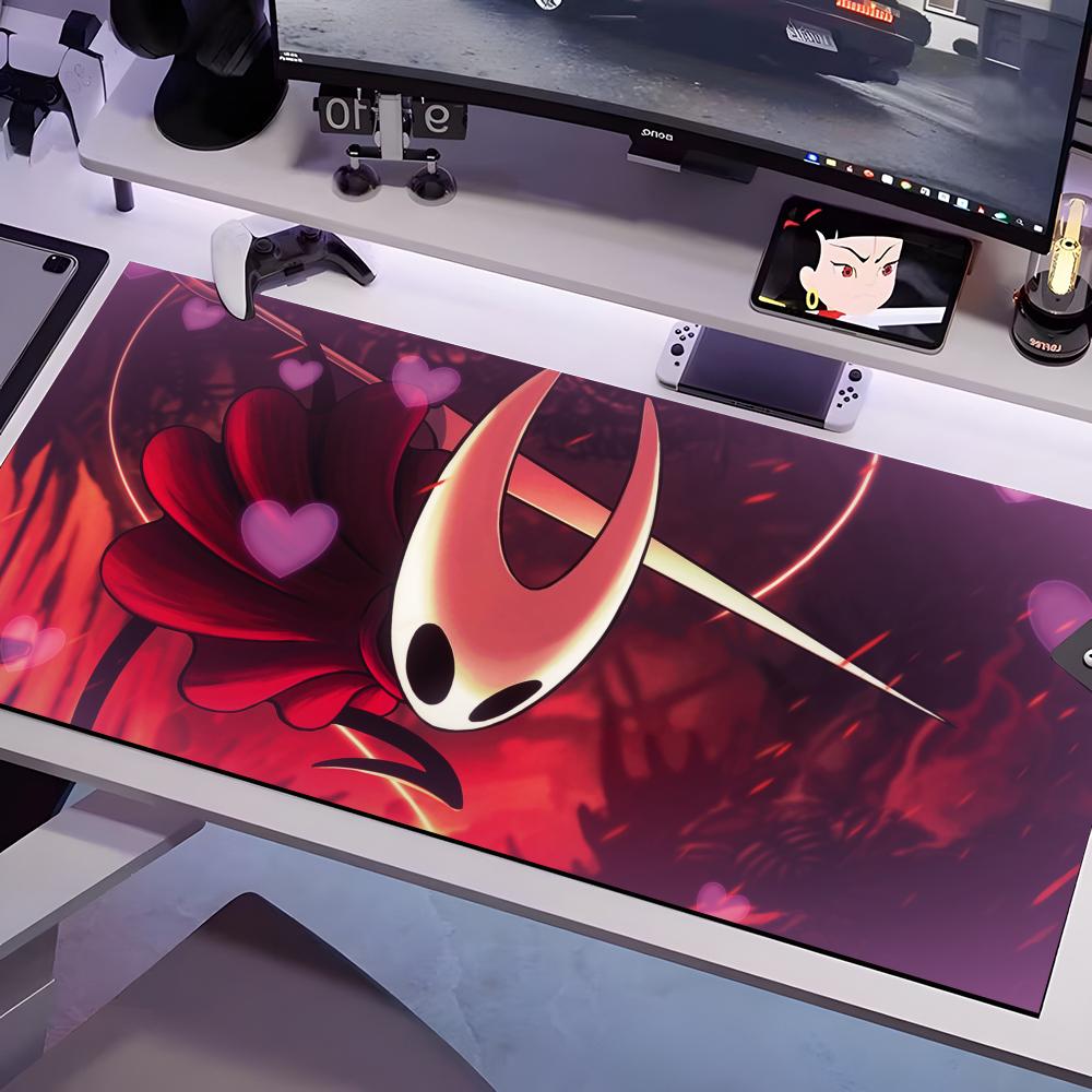 

Hollow Knight Silksong Mouse Pad Multiple Sizes Large Square Computer Office Game Table Mats Rubber Anti-slip Mousepads 600x300x2mm