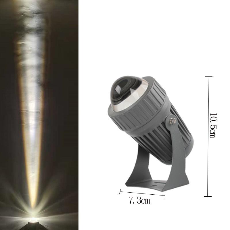 Outdoor LED Garden Wall Spotlights 10W Landscape Lighting AC220V  Red Green Blue IP65 Waterproof One Beam Lights