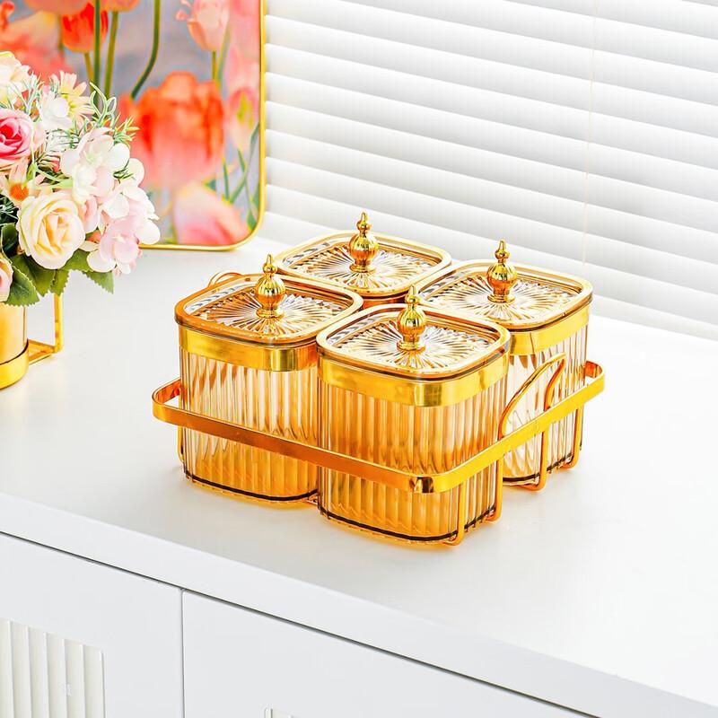 ZISIZ Light Luxury Sealed Storage Jar