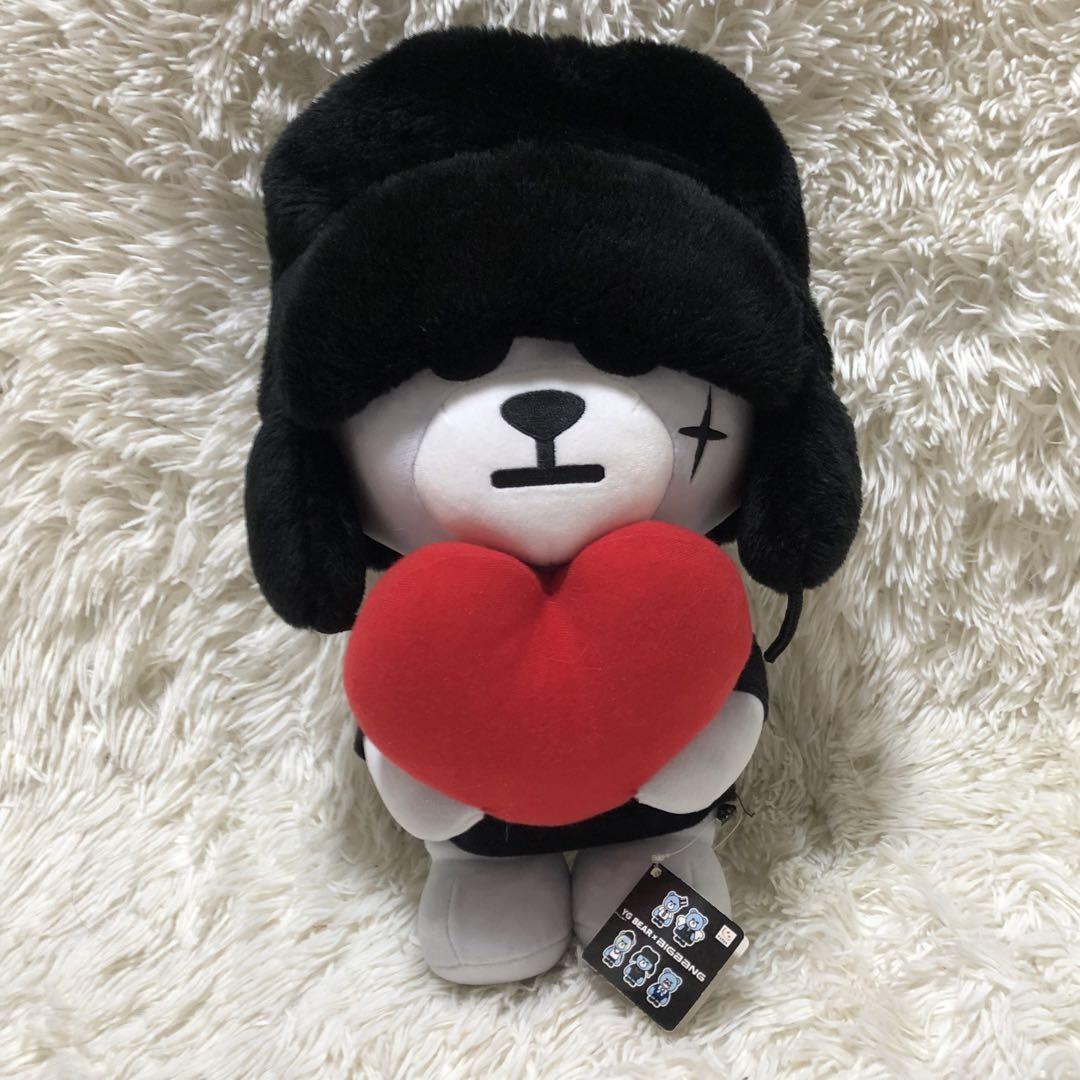 

[USED] KRUNK x BIGBANG Heart Hug Big Plush Toy G-DRAGON