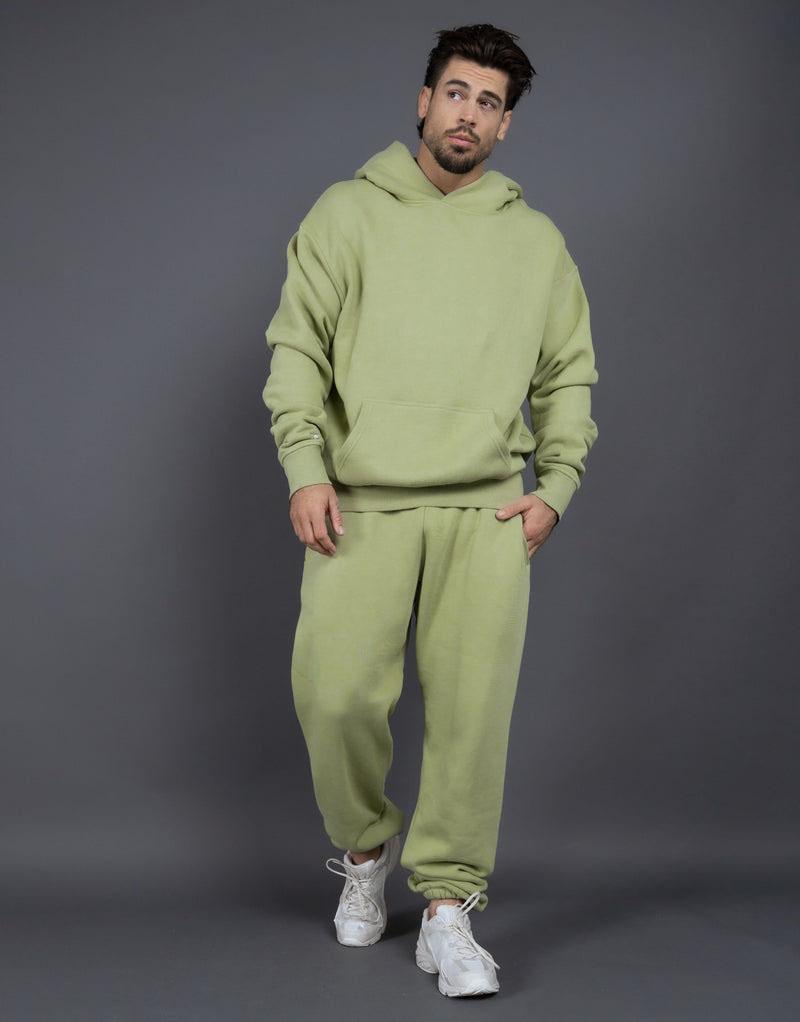 Fleece Lined Hoodie Set for Men