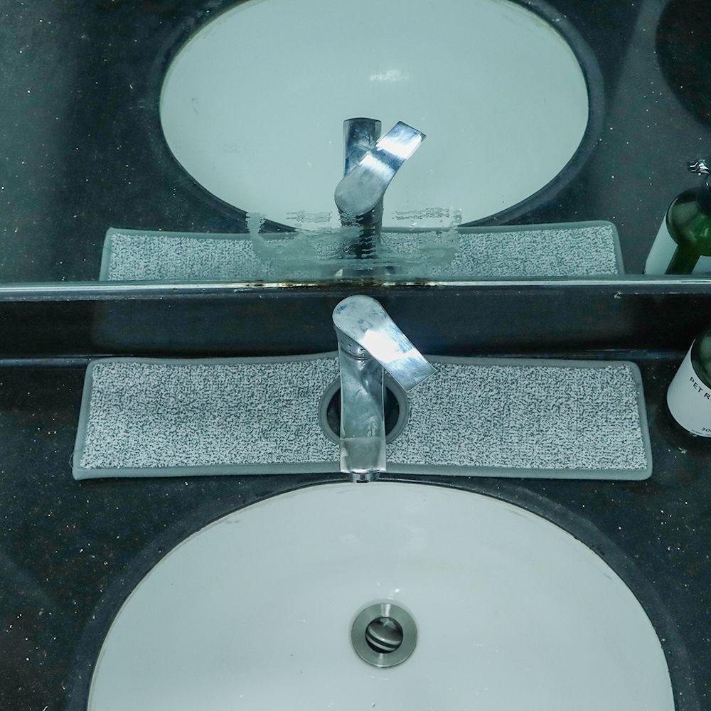 Countertop Protector Splash Faucet Absorbent Mat Faucet Absorbent Pad Sink Splash Guard Drying Mat