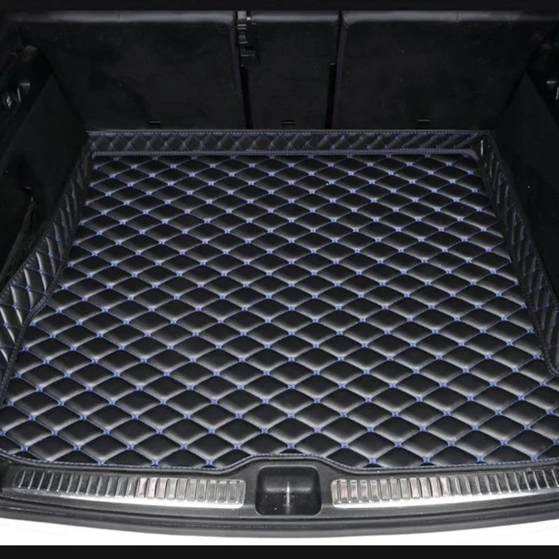 Car Trunk Mats For  Toyota Harrier XU60 2013 2014 2015 2016 2017 2018 2019 2020 Covers Cargo Liner Carpet Interior Accessories