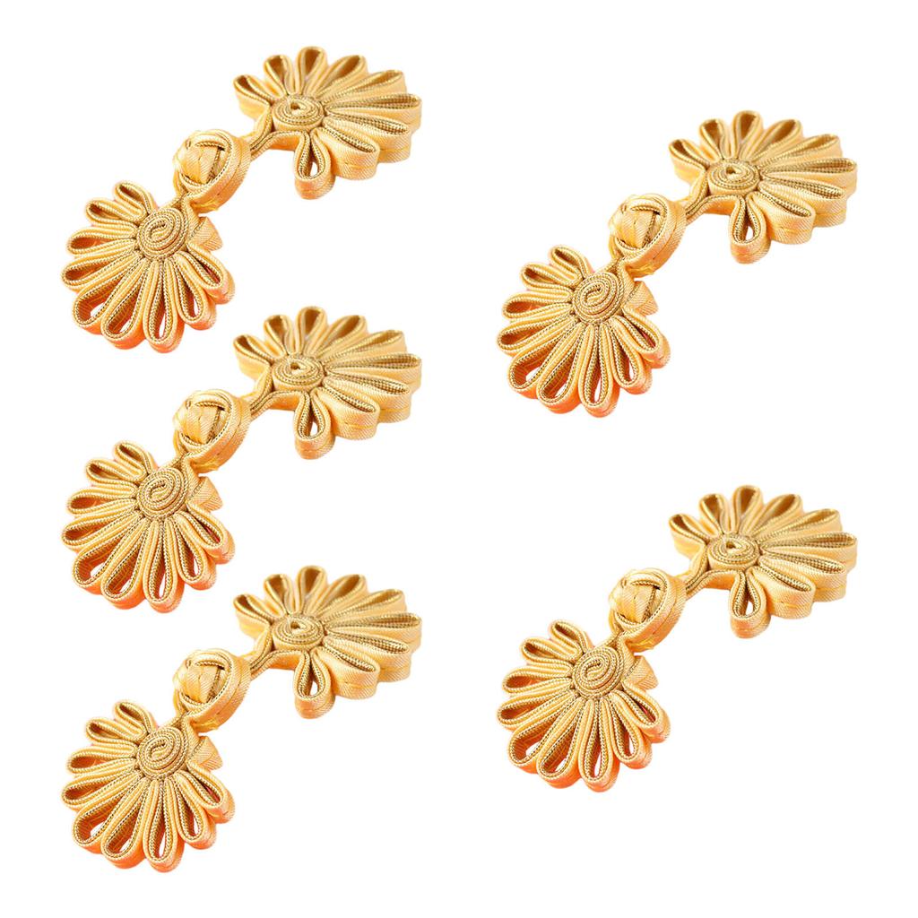 5 Par/Opakowanie Zapięcia do Cheongsama Zapięcia do Szycia Węzły Chińskie Guzik Żabka Ozdobne Guziki Chińskie Tradycyjne Guziki