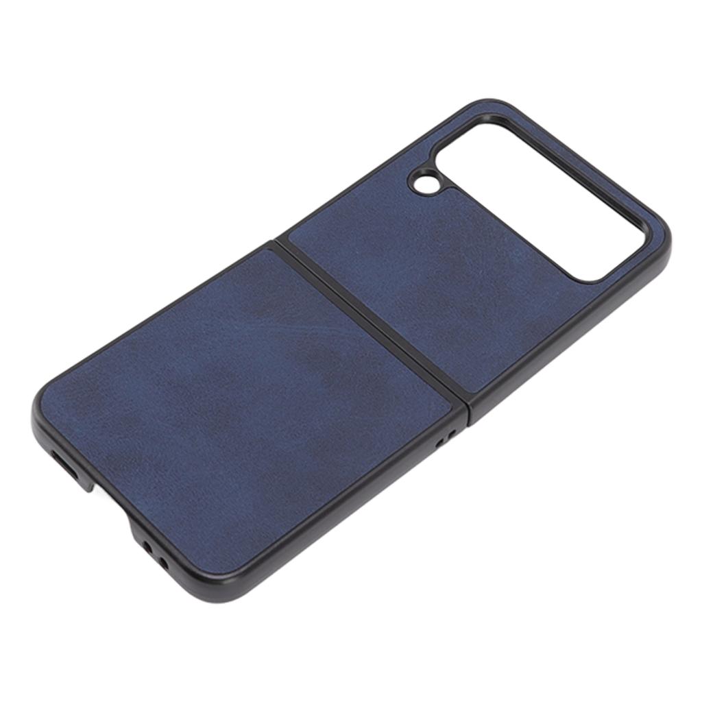 Klapphandy-Hülle Synthetisches Leder Kratzfest Schutzhülle für Samsung Galaxy Z FLIP 4