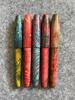 Jinhao 9056 Pattern Stabilized Wood Fountain Pen Long Knife Nib Writing Ink Pen School Office Supplies Students Writing Gift
