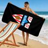 Almería Print Beach Towel, Large Soft Quick Dry Towel for Beach Camping Swimming