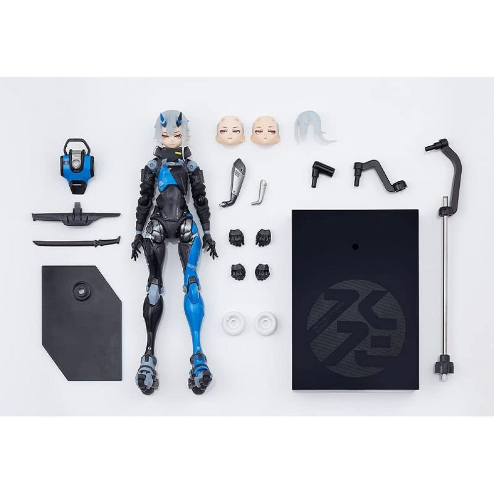 Max Factory Girl Engine MOTORED CYBORG RUNNER SSX 155 TECHNO AZUR Non-scale Plastic & Die-cast Painted Complete Figure