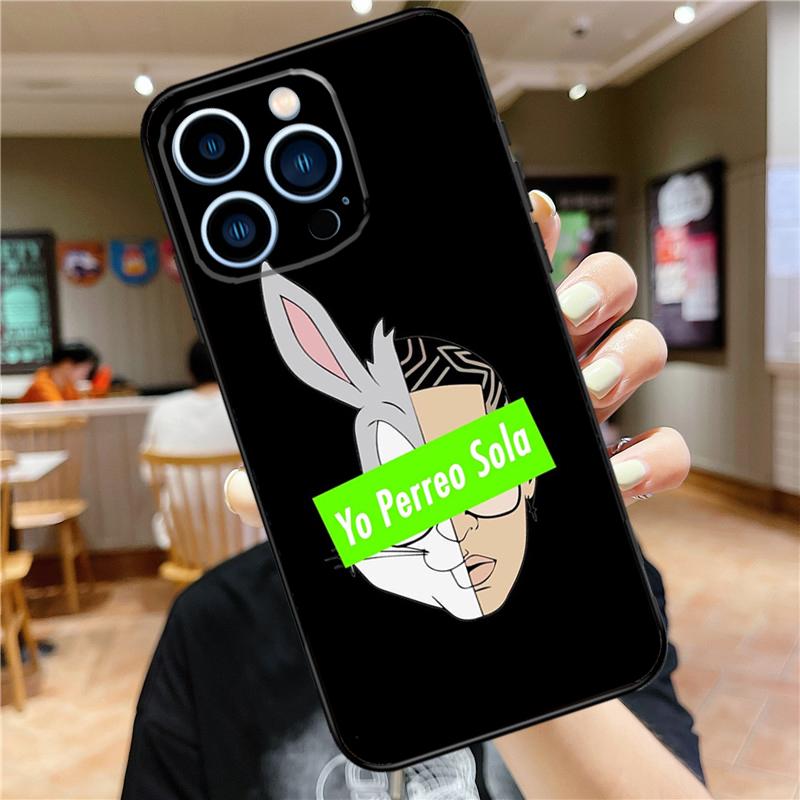 Yo Perreo Sola Bad Bunny Maluma Pouzdro na telefon Pro iPhone 11 12 13 14 16 15 Pro Max Mini XS X XR 7 8 Plus Měkký kryt