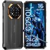 OUKITEL G7 Smartphone Incassable 24GB+256GB 10600mAh 6,52'' Android 16 64MP Telephone Portable Incassable Dual SIM 4G/NFC, Noir - Very Good Condition