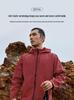 Water-Repellent Hooded Softshell Jacket for Couples – Windproof Outdoor Camping Outerwear
