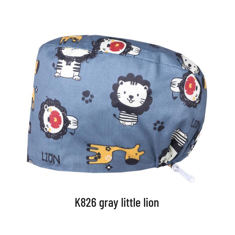 Oddychający Czysta Bawełna Czepek Chirurgiczny dla Lekarzy i Pielęgniarek