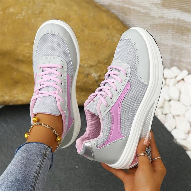 Spring and Summer Footwear Plus Size Comfortable Round-headed Platform Sports Women's Shoes Platform Shoes