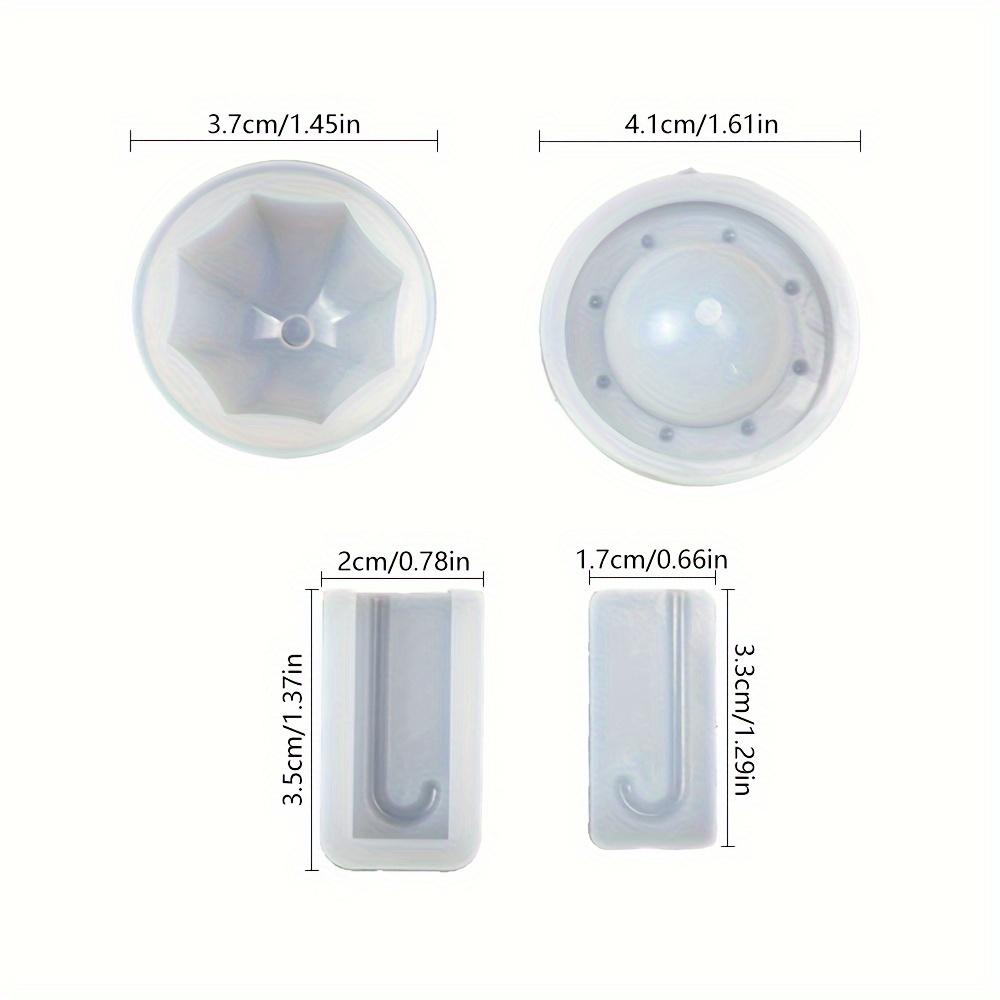 

Diy Crystal Glue Cute Umbrella Pendant Silicone Mold Umbrella Protective Clothing Silicone Mold Resin Plaster Making Mold