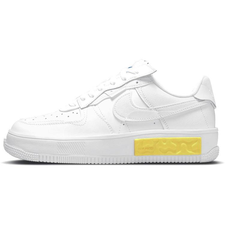 (WMNS) Nike Air Force 1 Fontanka  White Opti Yellow  Women s DA7024-101 EU 35.5