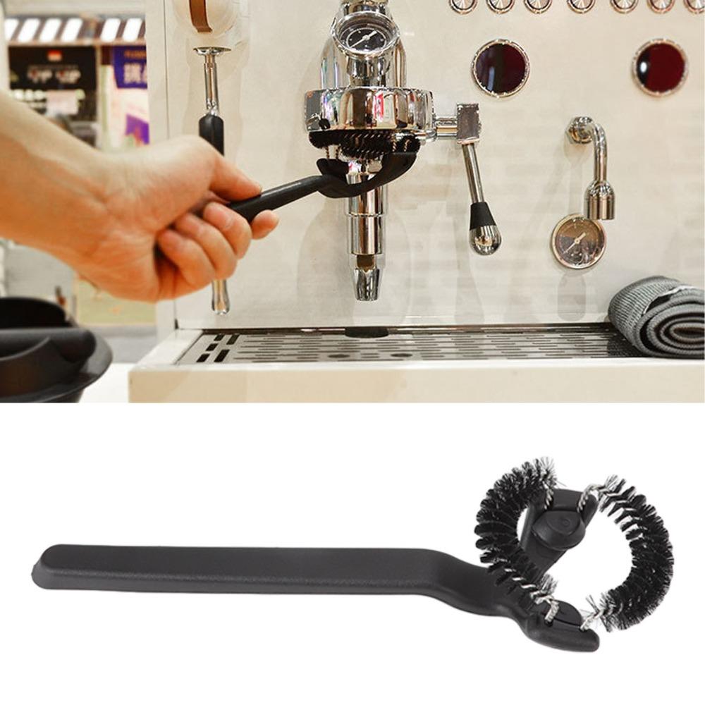 Nylon Bristle Coffee Machine Cleaning Brush Espresso Cleaning Brush Coffee Grinder Cleaning