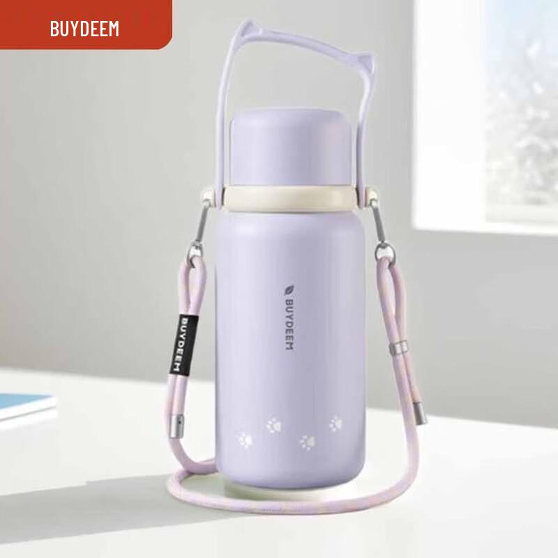 Buydeem 1000ml 316L Stainless Steel Dual-Use Insulated Bottle