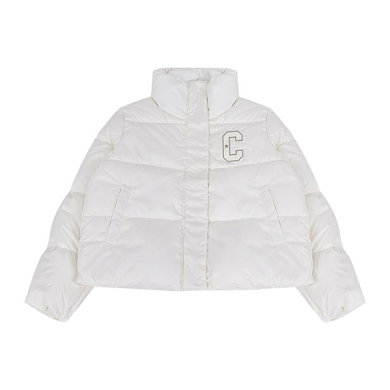 

New Converse Down Jackets Women s White WCJ097-W2Y S