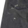 Levi's 90s Piece dyed black old Denim pants W32 Jeans button fly Men's Used