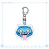 Cartoon Anime Movie Transparent Acrylic Keychain Pendant, Exquisite Gift Hanging Accessories For Backpacks