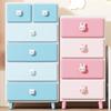Children's Toy & Snack Storage Plastic Organizer Drawer Cabinet for Home Clothes