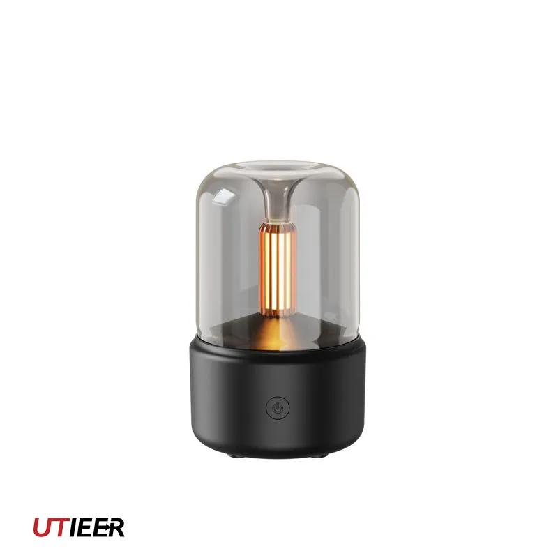 

Аромамашина с подсветкой Эфирное масло Минималистичная лампа Увлажнитель для спальни Аромат Ретро Атомизация Ароматерапия чёрный