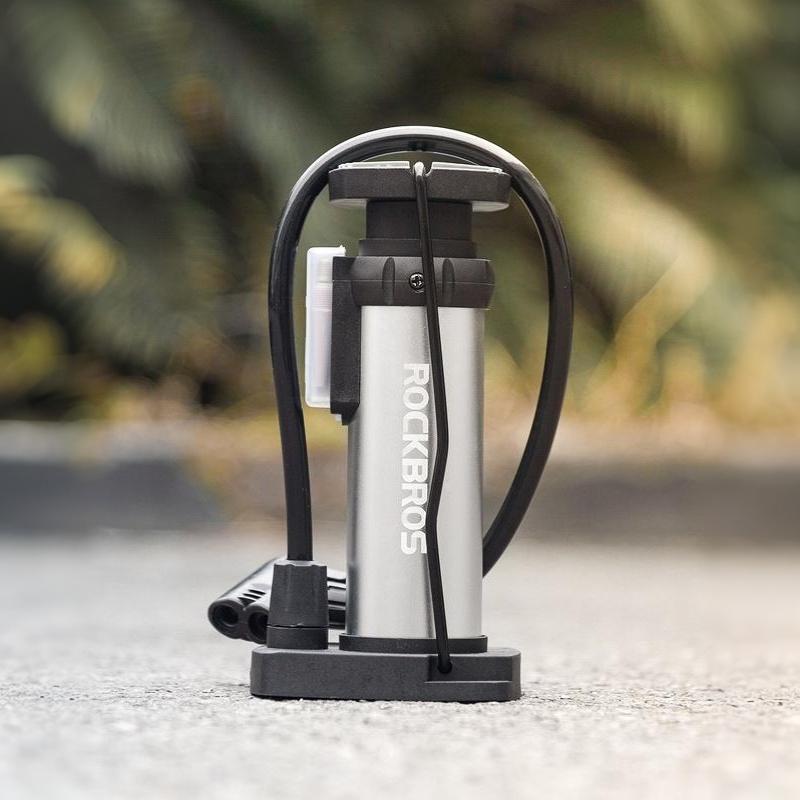 Nabaoduo 120Psi Foot Operated Air Pump Portable Mini Tire Inflator Alloy Body For Bike Scooter Motorcycle Balls Inflatable Toys