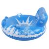Winter Outdoor Inflatable Ski Rings Toy Floated Skiing Board Accessories for Children Adults