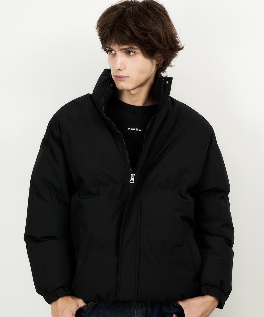 DWSE Essentials Puffer Short Padded Jacket (Black)