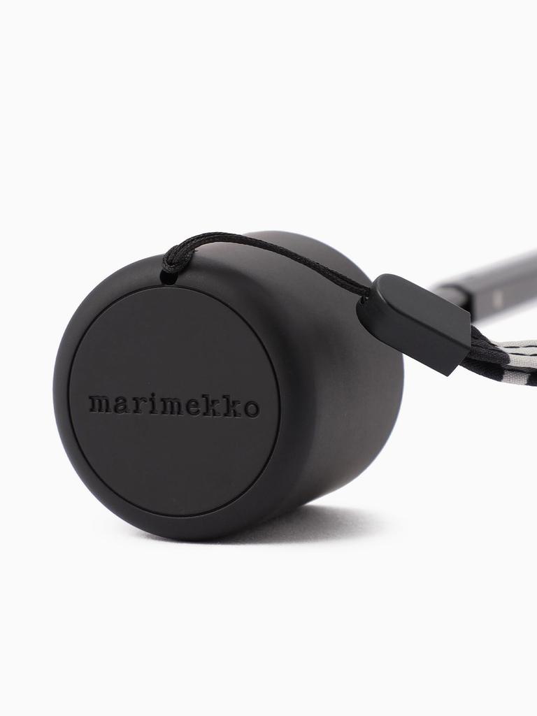 Marimekko Mini Manual Nano Unikko Folding Umbrella for Women, Size 52_1_52229291494, Black/White