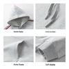 Men's Striped Hooded Sweatshirt