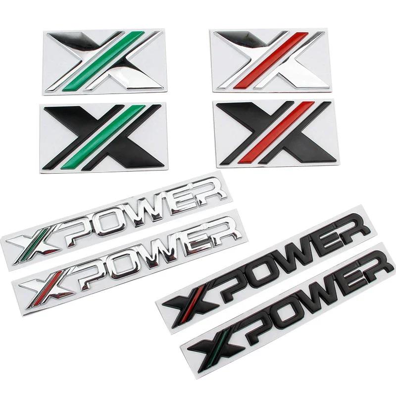 Alloy Car Rear Trunk Emblem Sticker Logo  Letter Badge Auto Accessories