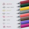 PENTEL Ballpoint Pen Gel Ink Energel Knock Type Limited Silver Shaft 20 Colors 0.7mm BL77-20