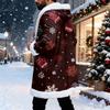 Erkek Günlük Noel Baskılı Ceket