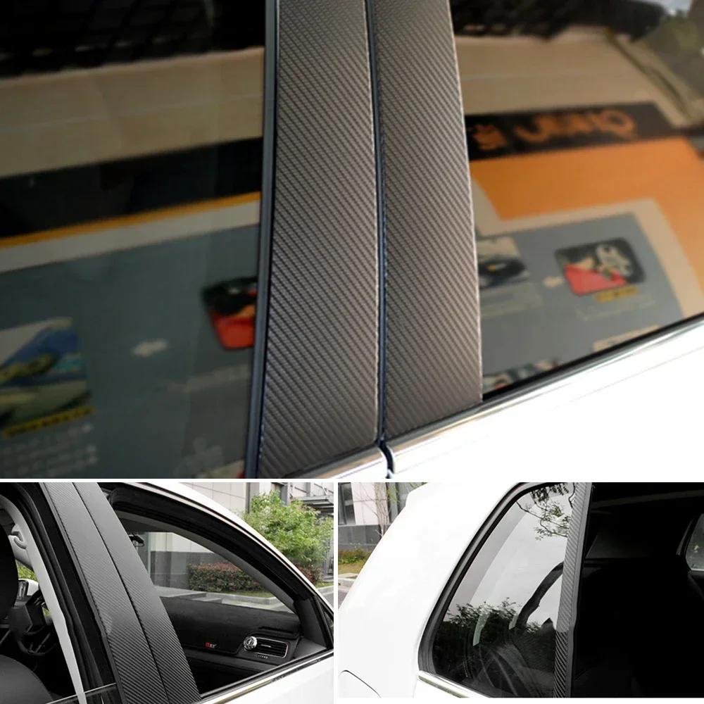 25cmx200cm 3D Carbon Fiber Vinyl Film Car Motorcycle Sticker Waterproof Decorative Adhesive Protector Film Car Accessories